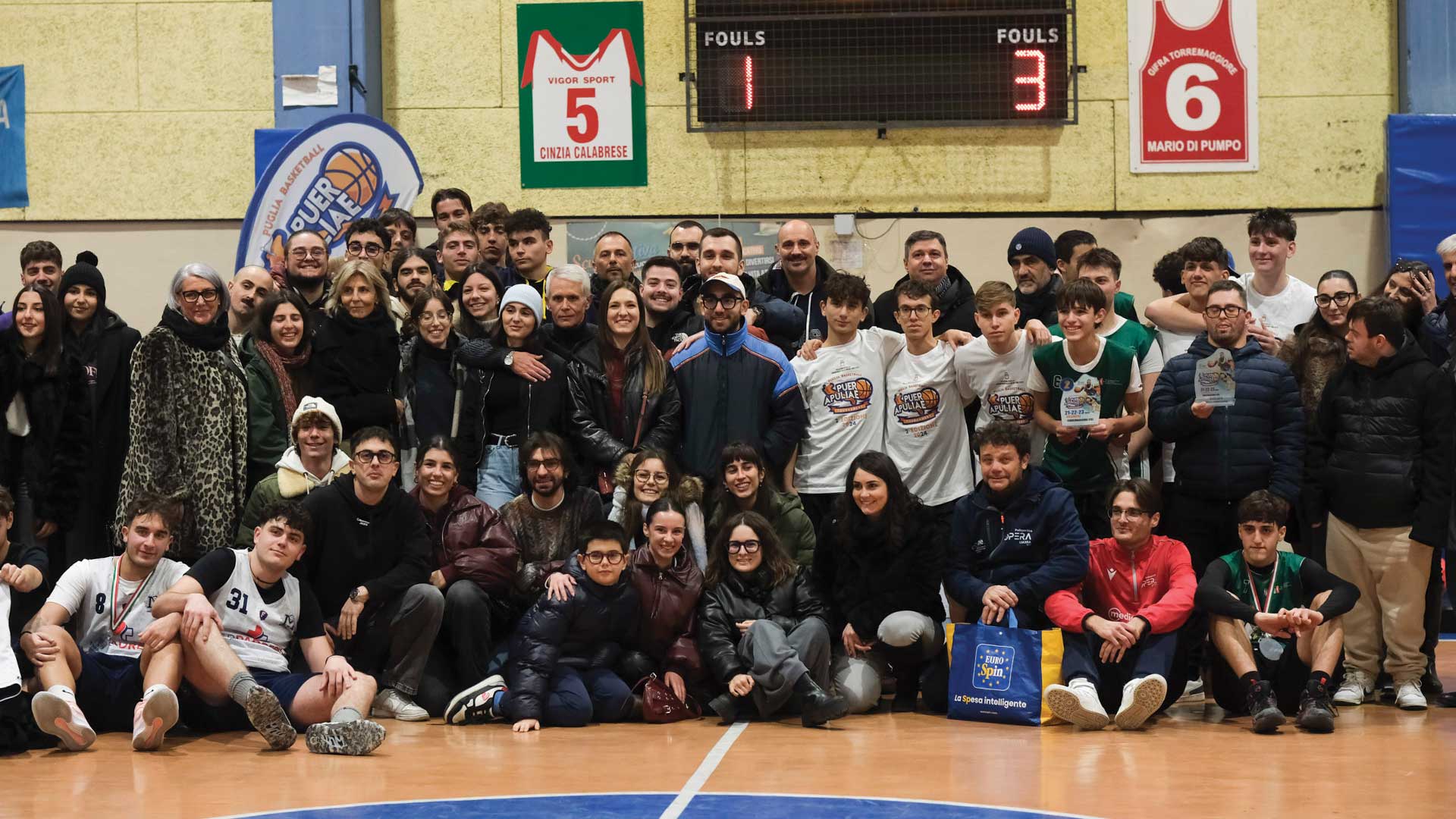 GIOVANI CESTISTI TERMOLESI IN TRASFERTA AL TORNEO ORGANIZZATO DA COACH GIGI MARINELLI