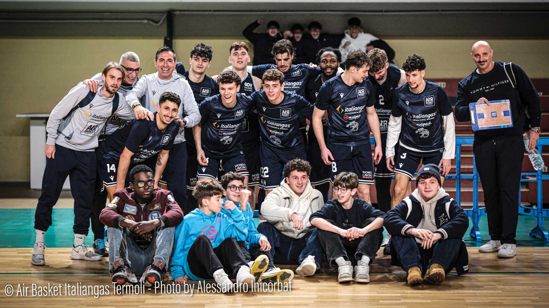 AIR BASKET TERMOLI: LA STORIA DI 3 PICCOLI TIFOSI MATTEO, PIETRO E FEDERICO