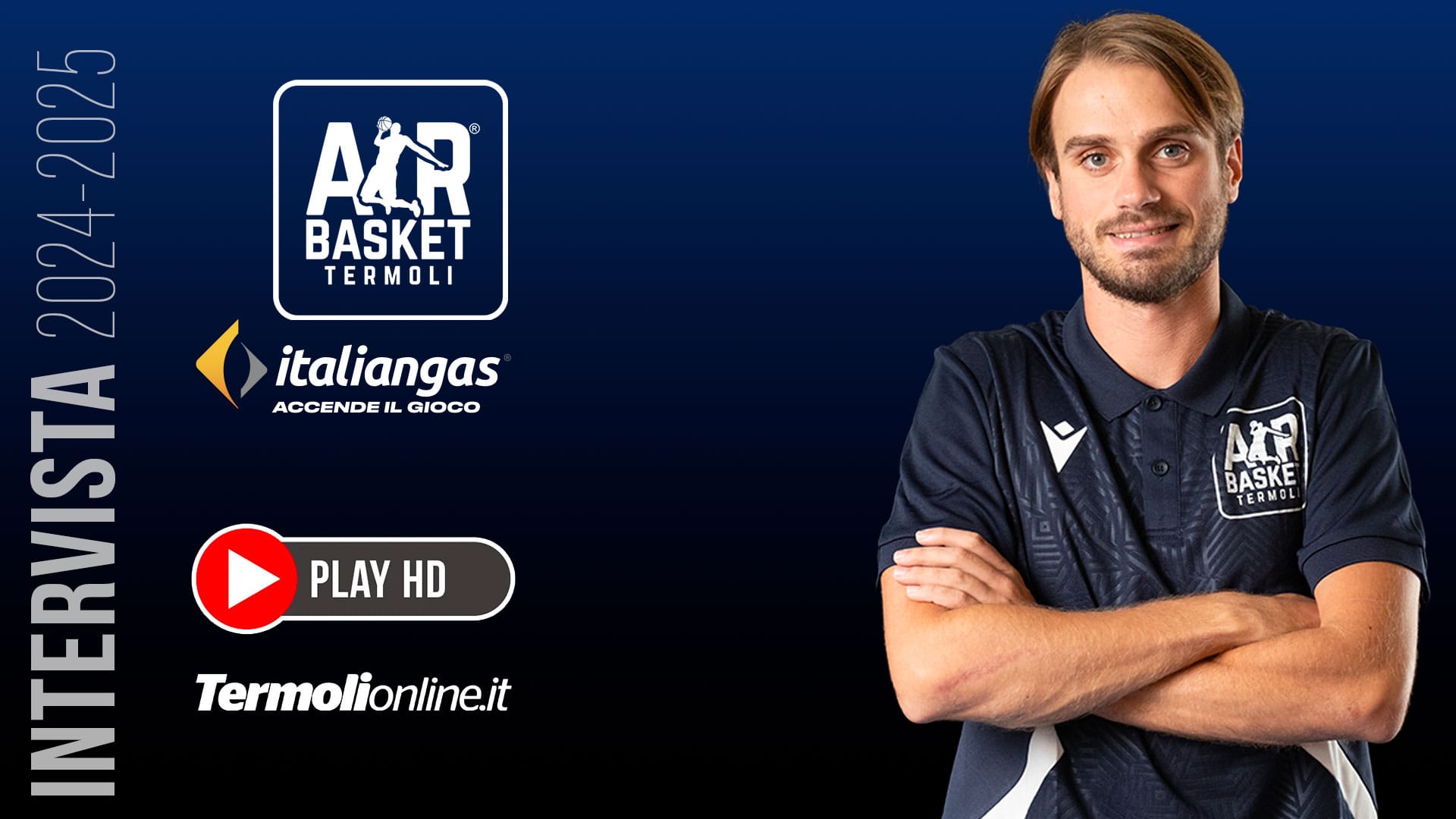 AIR BASKET ITALIANGAS TERMOLI L'INTERVISTA ALL'ALLENATORE GIUSEPPE SABETTA