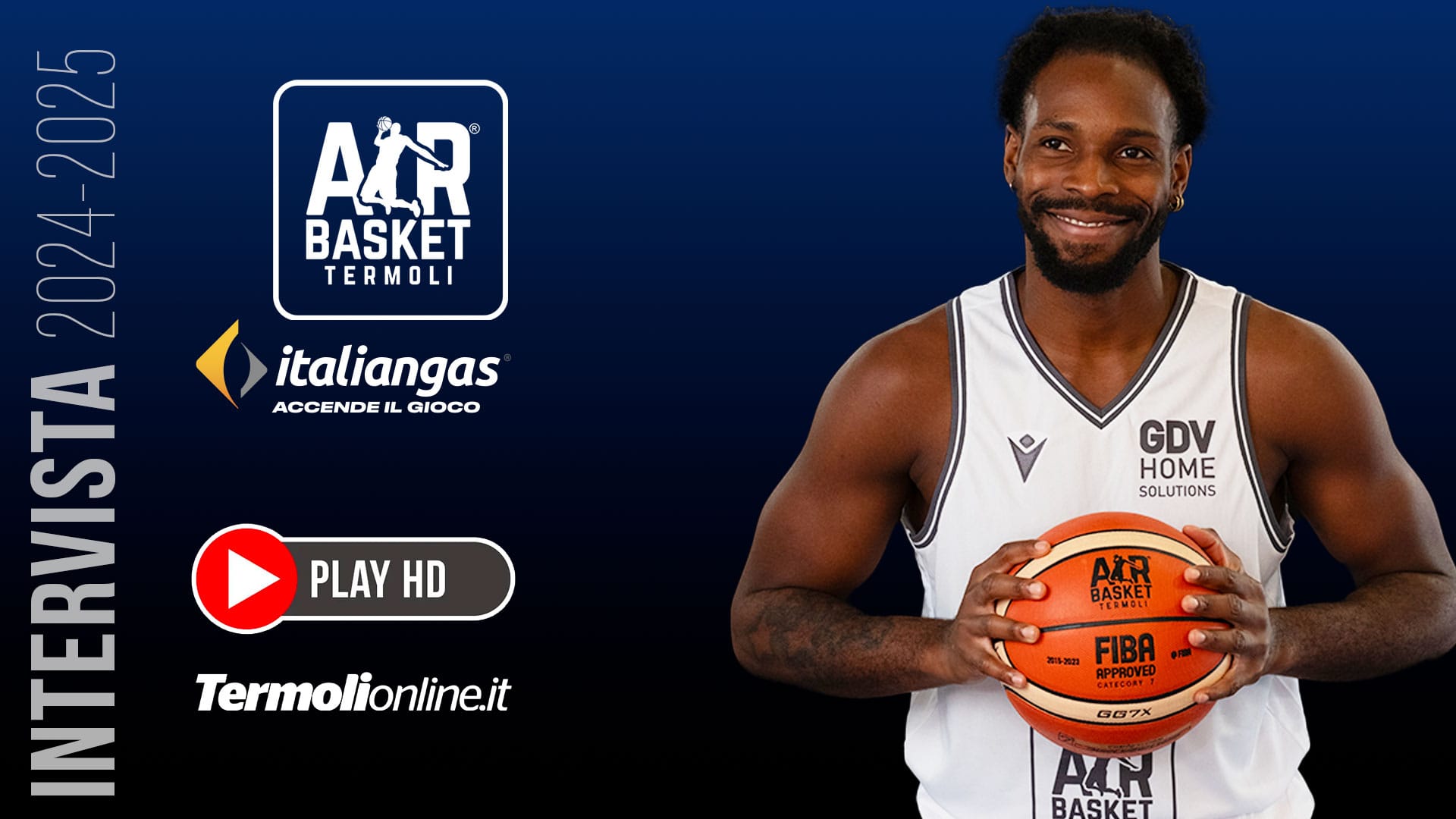 AIR BASKET ITALIANGAS TERMOLI A BARI INTERVISTA AL PIVOT OBINNA