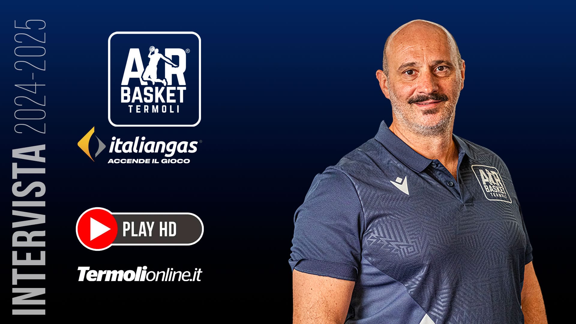 L'AIR BASKET ITALIANGAS TERMOLI TORNA IN CAMPO INTERVISTA AL COACH LUIGI MARINELLI