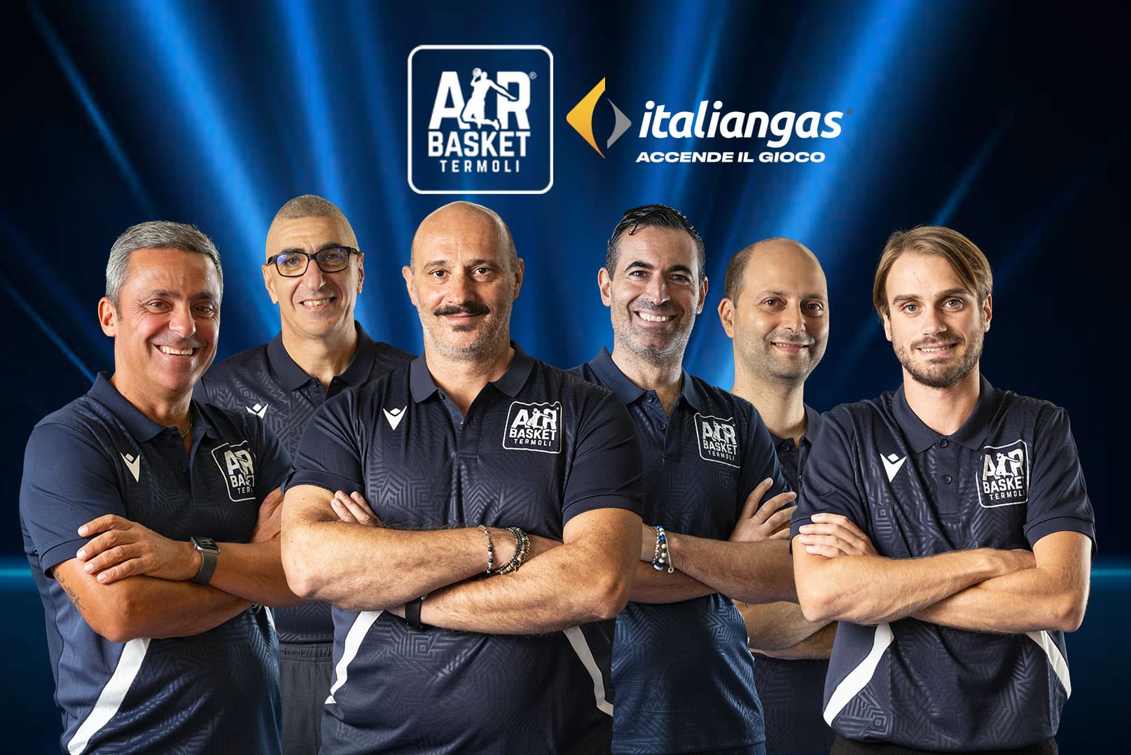 AIR BASKET ITALIANGAS TERMOLI: CONFERMATO LO STAFF TECNICO 2025/2026